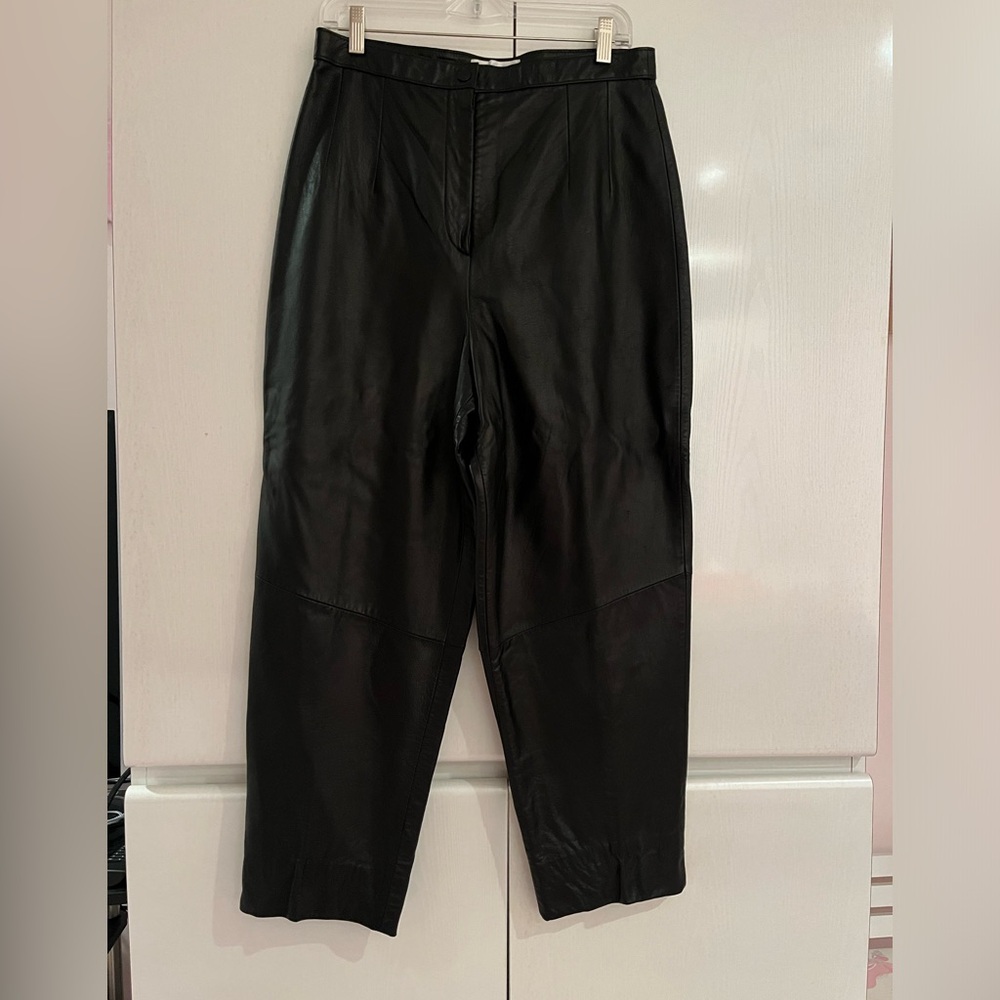 Leather pants